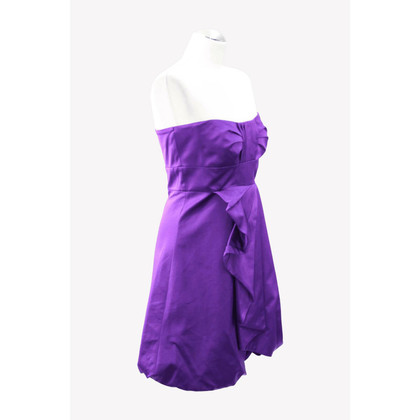 Karen Millen Kleid aus Baumwolle in Violett