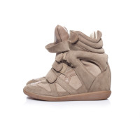 Isabel Marant Bekett Sneaker Suède in Kaki