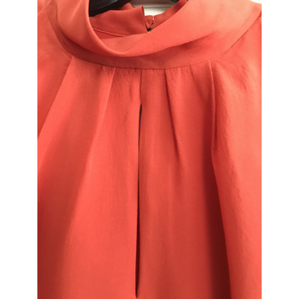 0039 Italy Top Silk in Orange