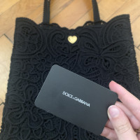 Dolce & Gabbana Tote bag Cotton in Black