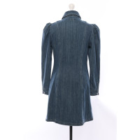 Alexa Chung Kleid aus Baumwolle in Blau