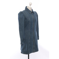 Alexa Chung Kleid aus Baumwolle in Blau