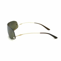 Chanel Sonnenbrille aus Glas in Braun