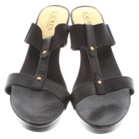 Ralph Lauren Sandalen met sleehak