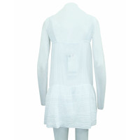 Magali Pascal Kleid aus Baumwolle in Weiß