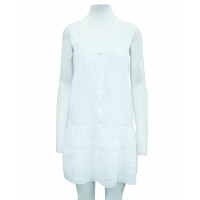 Magali Pascal Kleid aus Baumwolle in Weiß