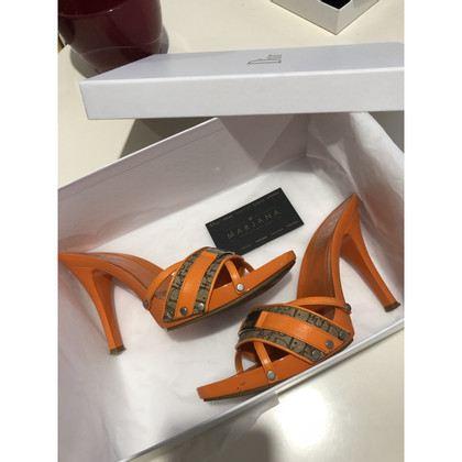 Christian Dior Sandals in Orange