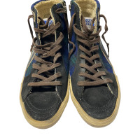 Golden Goose Sneakers aus Wildleder in Blau