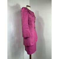 Christian Lacroix Costume en Soie en Rose/pink