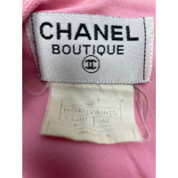 Chanel Anzug aus Baumwolle in Rosa / Pink