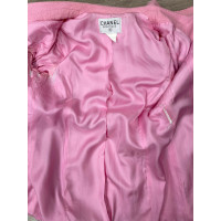 Chanel Anzug aus Baumwolle in Rosa / Pink
