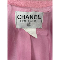 Chanel Costume en Coton en Rose/pink