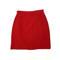 Moschino Cheap And Chic Rok Viscose in Rood