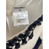 Chanel Vestito in Seta in Bianco