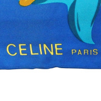 Céline Echarpe/Foulard en Bleu