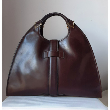 Gucci Soft Stirrup Bag Leather in Brown