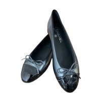 Chanel Slipper/Ballerinas aus Leder