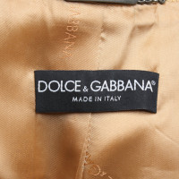 Dolce & Gabbana Sandfarbener Blazer 