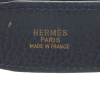 Hermès Omkeerbare band in blauw