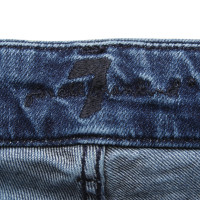 7 For All Mankind Jeans bleu