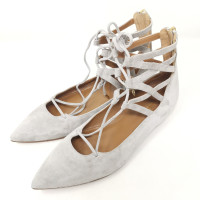 Aquazzura Chaussons/Ballerines en Daim en Gris