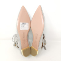 Aquazzura Mocassini/Ballerine in Pelle scamosciata in Grigio