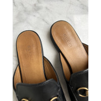 Gucci Slippers/Ballerinas Leather in Black