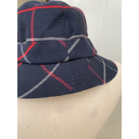 Burberry Hat/Cap Cotton in Blue