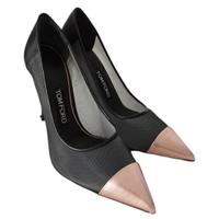 Tom Ford Pumps/Peeptoes Canvas in Black