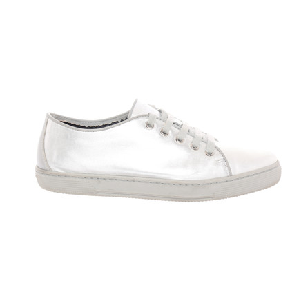 Gucci Trainers Leather in Silvery