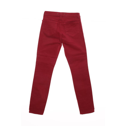 J Brand Jeans Katoen in Rood