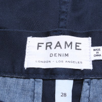 Frame Denim Pantalon bleu foncé