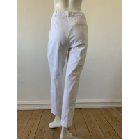 Hugo Boss Paire de Pantalon en Coton en Blanc