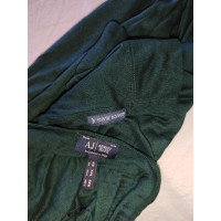 Armani Jeans Strick aus Viskose in Grün