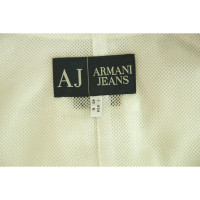 Armani Jeans Jas/Mantel in Wit