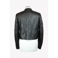 Riani Jacket/Coat Leather in Black