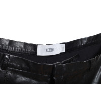 Closed Trousers Leather in Black