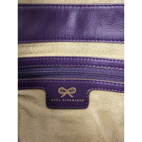 Anya Hindmarch Shoulder bag Cotton in Violet