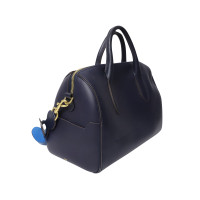 Anya Hindmarch Vere Soft Satchel Leather in Blue