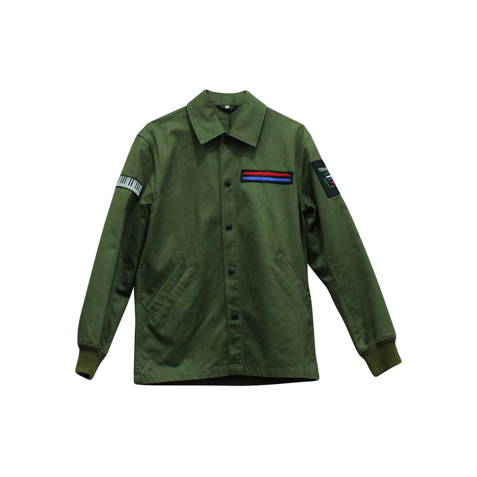 Opening Ceremony Jacket/Coat Cotton in Green