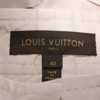 Louis Vuitton Shorts aus Seide in Beige
