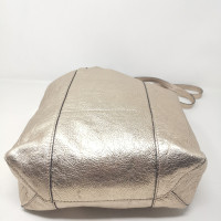 Gianni Chiarini Tote Bag aus Leder in Gold