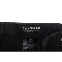 Oakwood Paio di Pantaloni in Pelle in Nero
