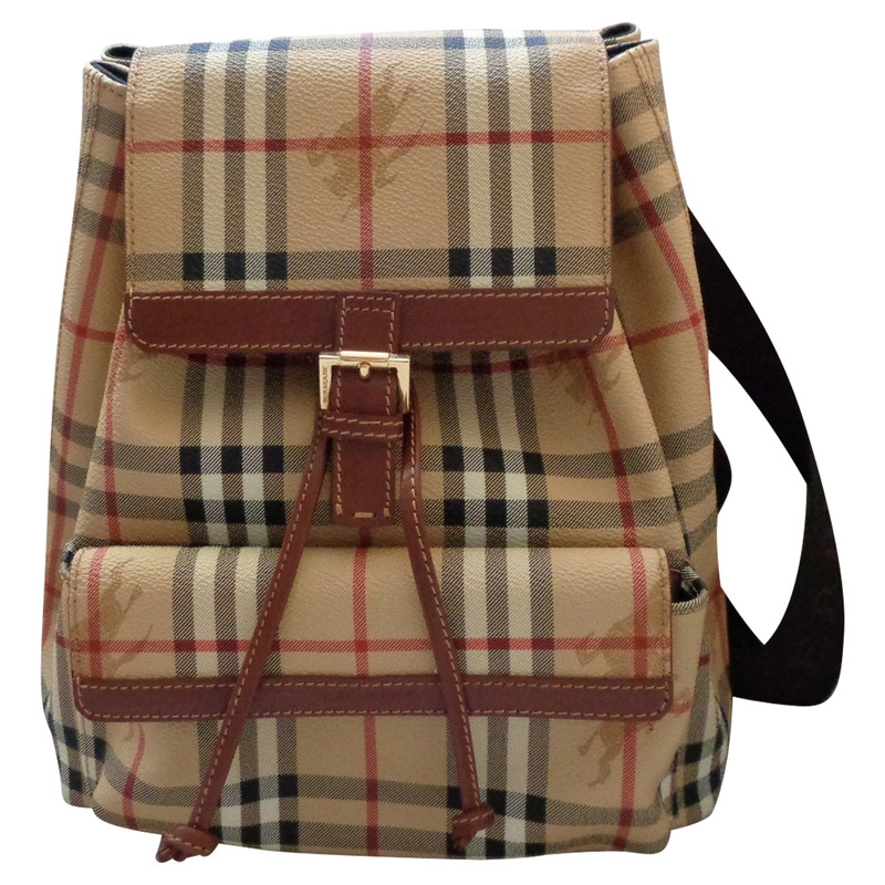 used burberry backpack