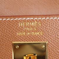 Hermès Kelly Bag 35 aus Leder in Braun