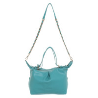 Pollini Sac à main en Cuir en Turquoise