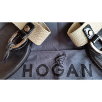 Hogan Sandals Canvas in Beige