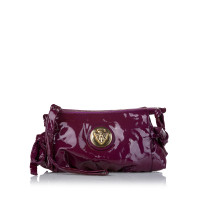 Gucci Clutch Bag Patent leather in Violet