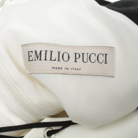 Emilio Pucci Robe en noir et blanc