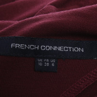 French Connection Robe en Bordeaux